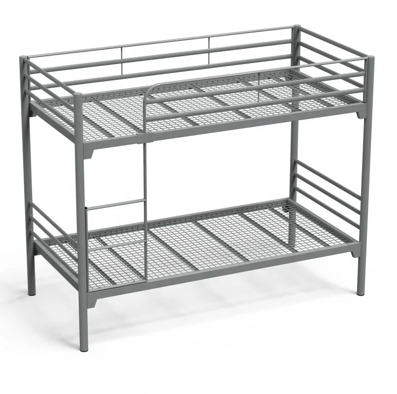 Free Sample Cheap Wholesale New Design Cheap Modern Home Furniture Customized Loft Metal Double Bunk Bed for Adults