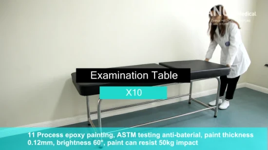 X09 Saikang 경제 병원 검사 소파 침대 스테인레스 스틸 접이식 건강 진단 테이블 환자 가격