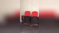 접히는 강의 사무실 회의 학교 금속 가구 교회 의자 극장 영화관 좌석 강당 좌석 의자 가격 (YA-L04)